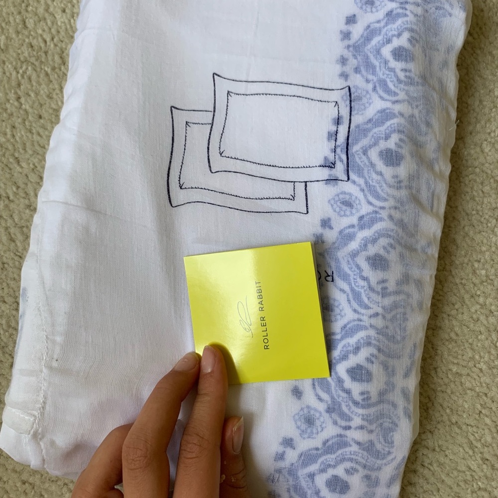 Roberta Roller Rabbit Pillowcase Set *Blue* - Picture 3 of 3